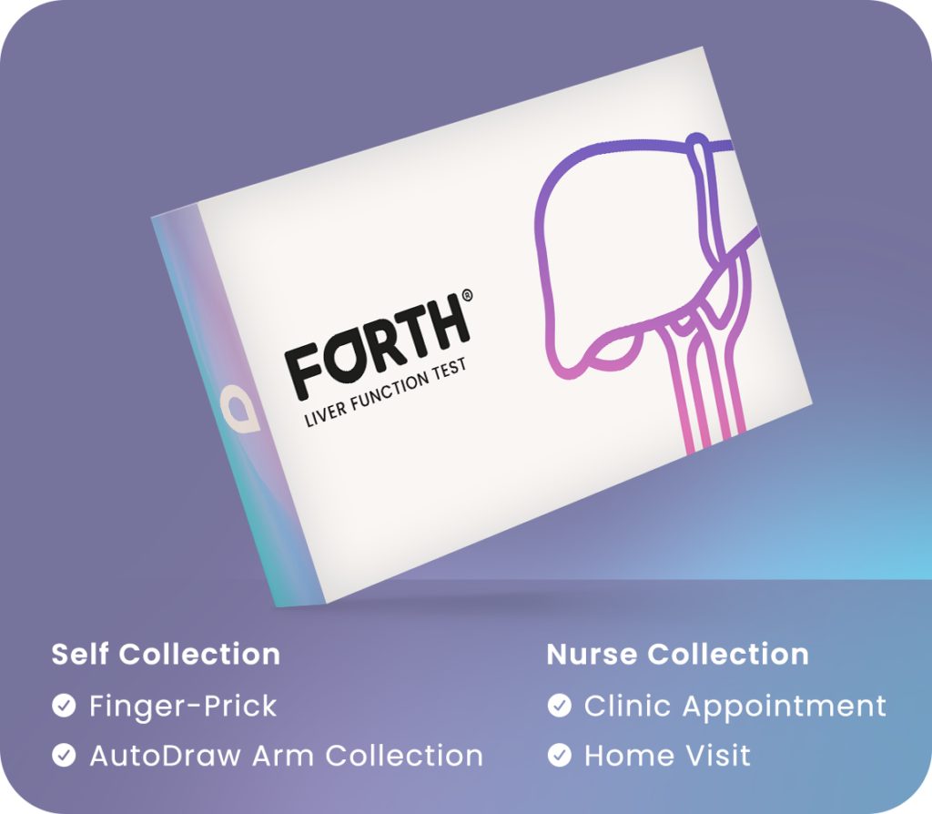 Liver Function Home Blood Test Kit — Forth