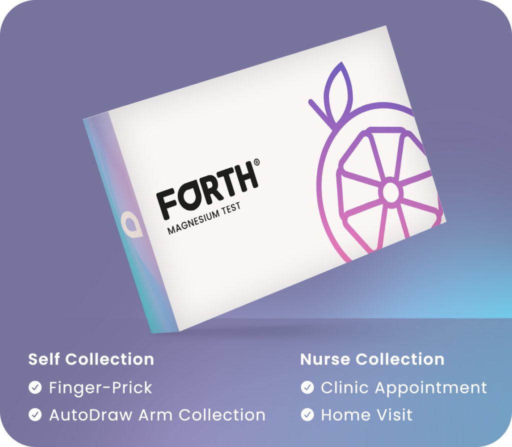 Magnesium (MG) Home Blood Test Kit — Forth